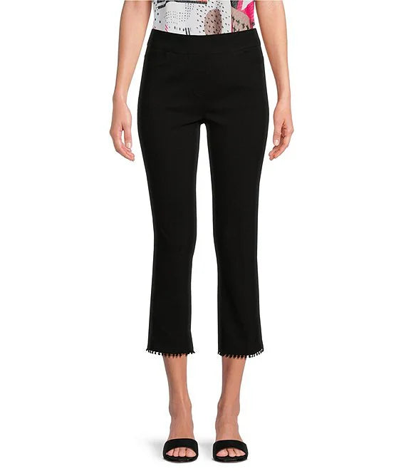P/O ANKLE PANT WITH HEM TRIMS