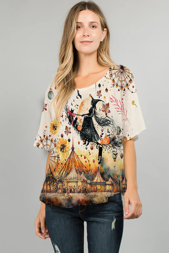 HALLOWEEN CIRCUS TOP