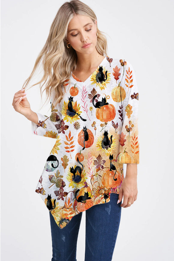 FALL PUMPKIN TOP