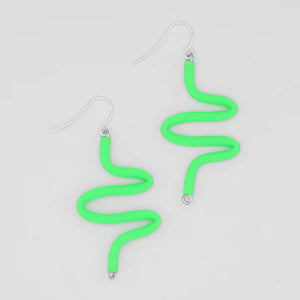 ARTISTIC RUBBER TUBING NAYA EARRINGS