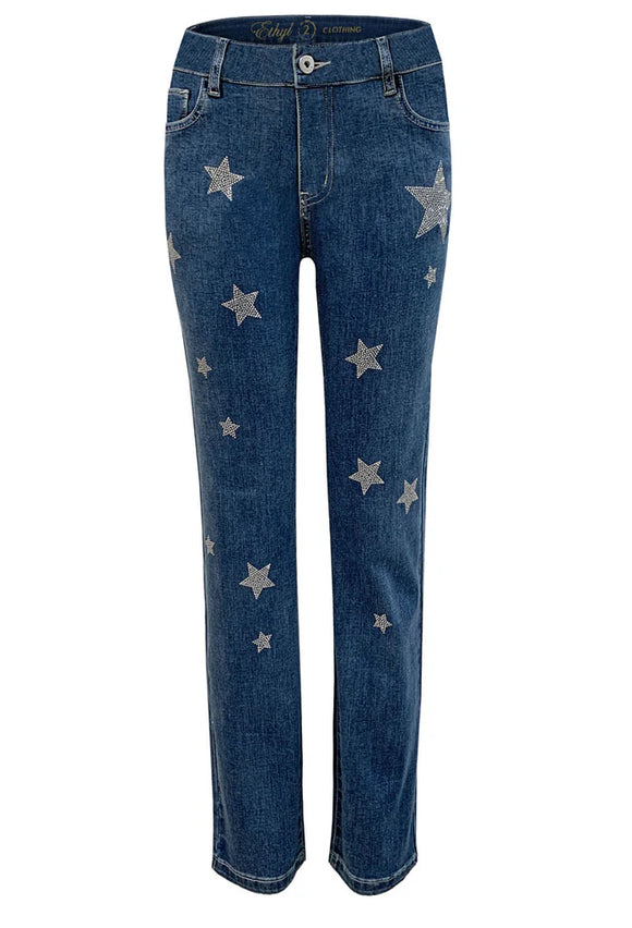 STRAIGHT LEG STAR PANTS