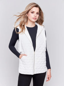 QUILTED MINI HEARTS VEST