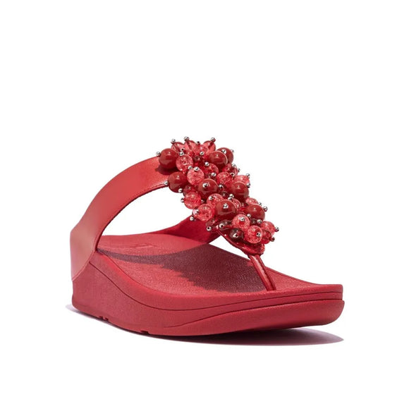FitFlop - FINO BAUBLE-BEAD TOE-POST SANDALS