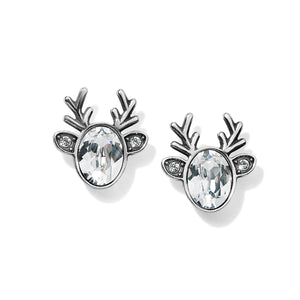 REINDEER GLITZ CRYS EARRINGS